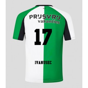 Feyenoord Luka Ivanusec #17 Rezervni Dres 2024-25 Kratak Rukavima